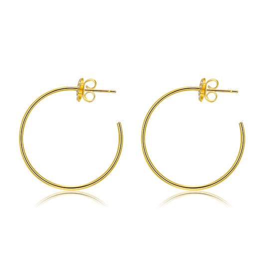 Brass With Plated Fashion Jewelry Earrings