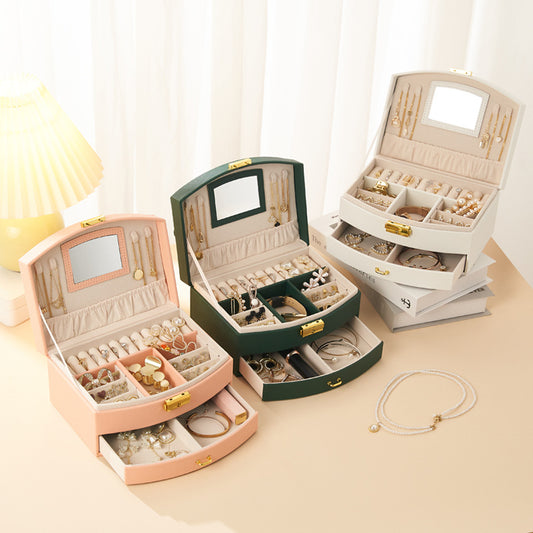 Portable Storage Case for Jewelry and Small Accessories
