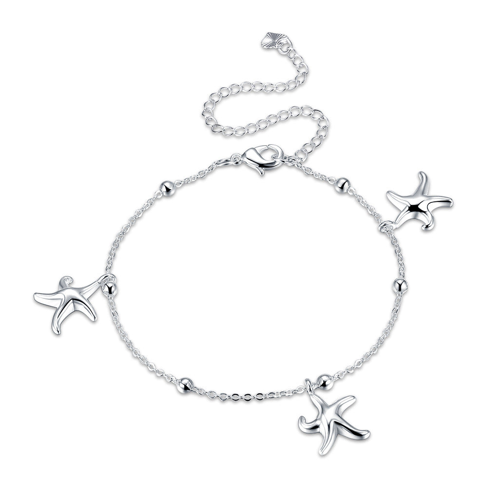 Brass With Plated Fashion Jewelry Anklet