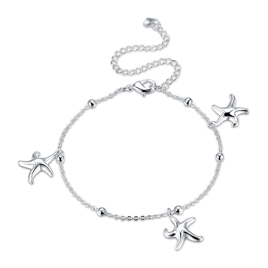 Brass With Plated Fashion Jewelry Anklet