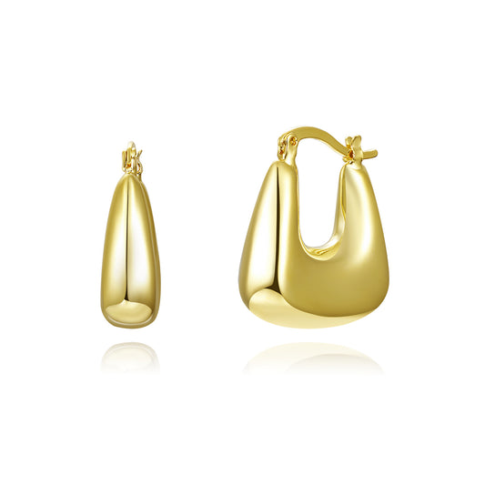 Brass With Plated Fashion Jewelry Earrings