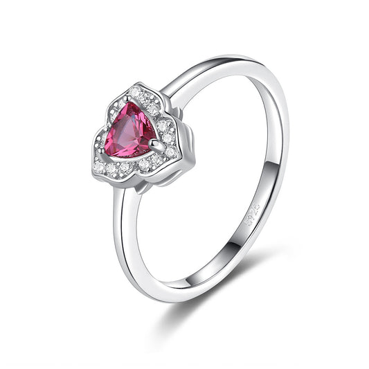 925 Sterling Silver Ring Fashion Jewelry Gift for Women Girls