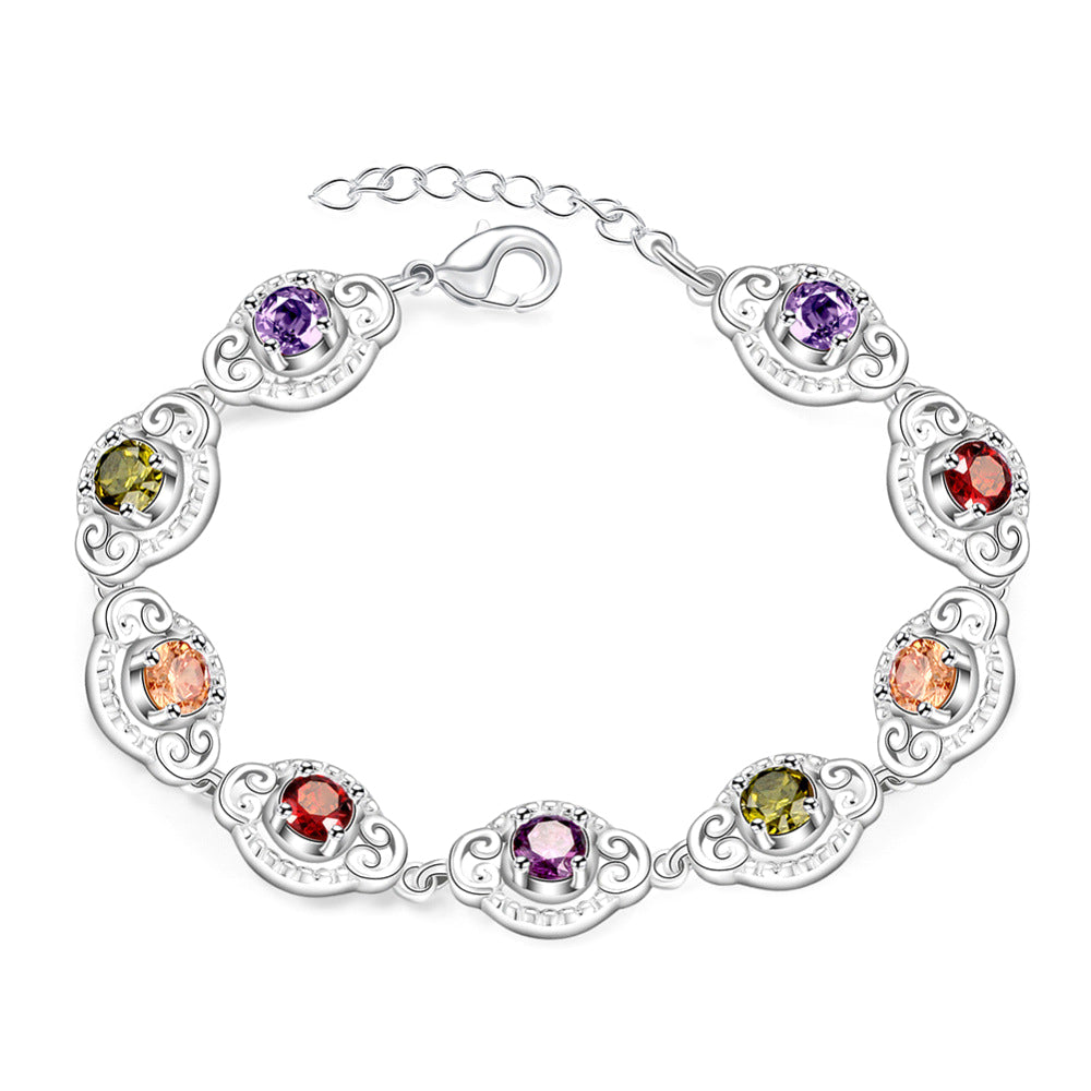 Brass With Plated Fashion Jewelry Bracelet