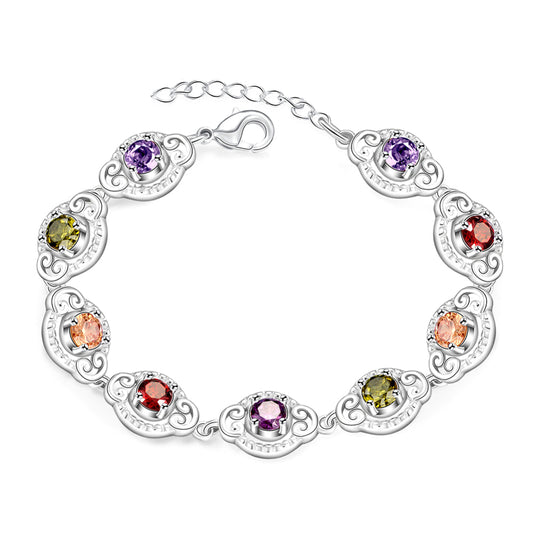 Brass With Plated Fashion Jewelry Bracelet