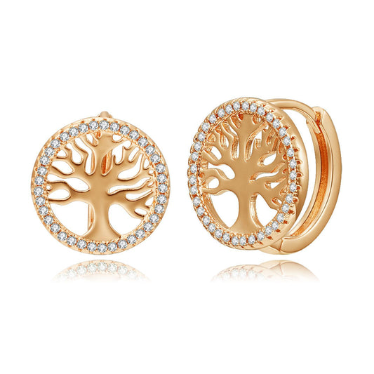 Brass With Plated Fashion Jewelry Earrings