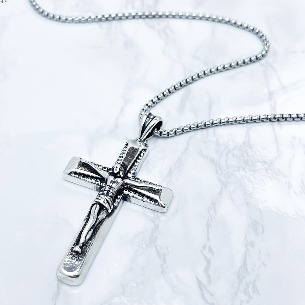 Cross Pendant Necklace, Men Women's Fashion Jewelry, Perfect for Parties & Gifts, Elegant Accessory for Everyday Wear
