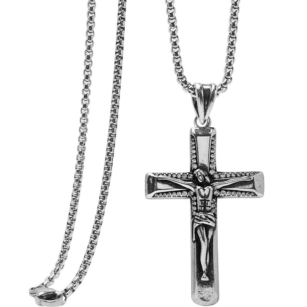 Cross Pendant Necklace, Men Women's Fashion Jewelry, Perfect for Parties & Gifts, Elegant Accessory for Everyday Wear