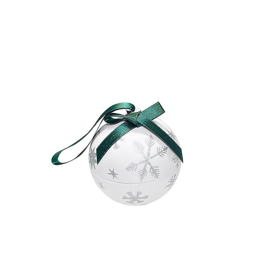 Christmas Snowflake Globe Shaped Jewelry Box for Gift Packaging