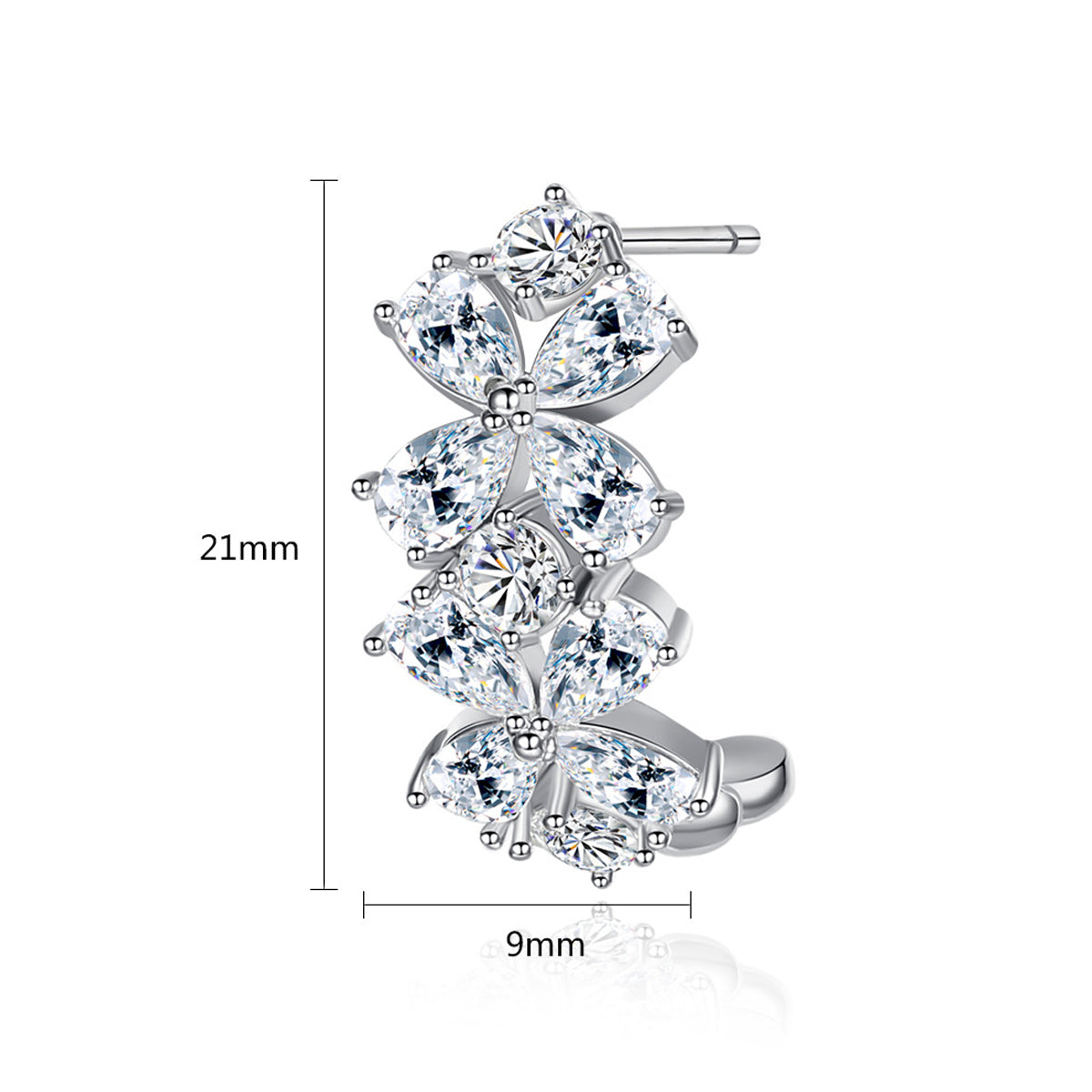 Copper With Plated Fashion Jewelry Earrings