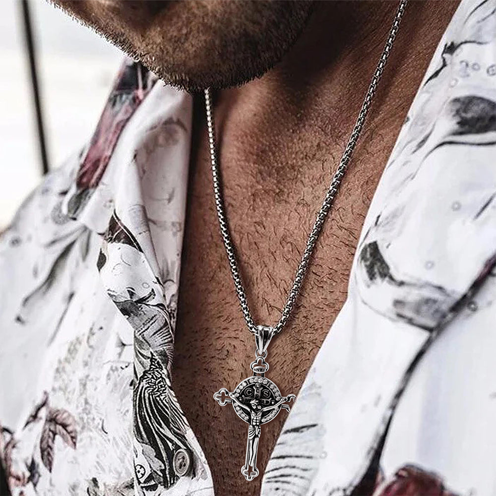 Cross Pendant Necklace, Men Women's Fashion Jewelry, Perfect for Parties & Gifts, Elegant Accessory for Everyday Wear