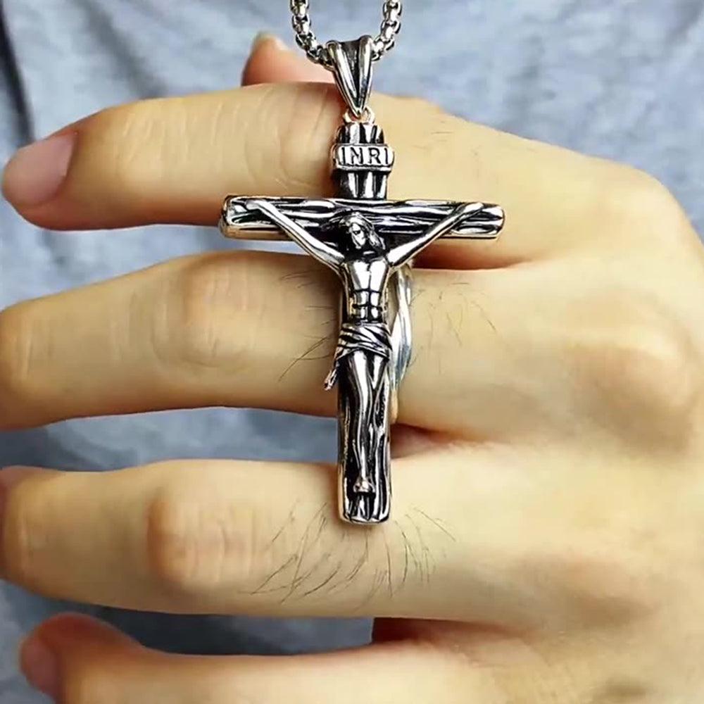 Cross Pendant Necklace, Men Women's Fashion Jewelry, Perfect for Parties & Gifts, Elegant Accessory for Everyday Wear