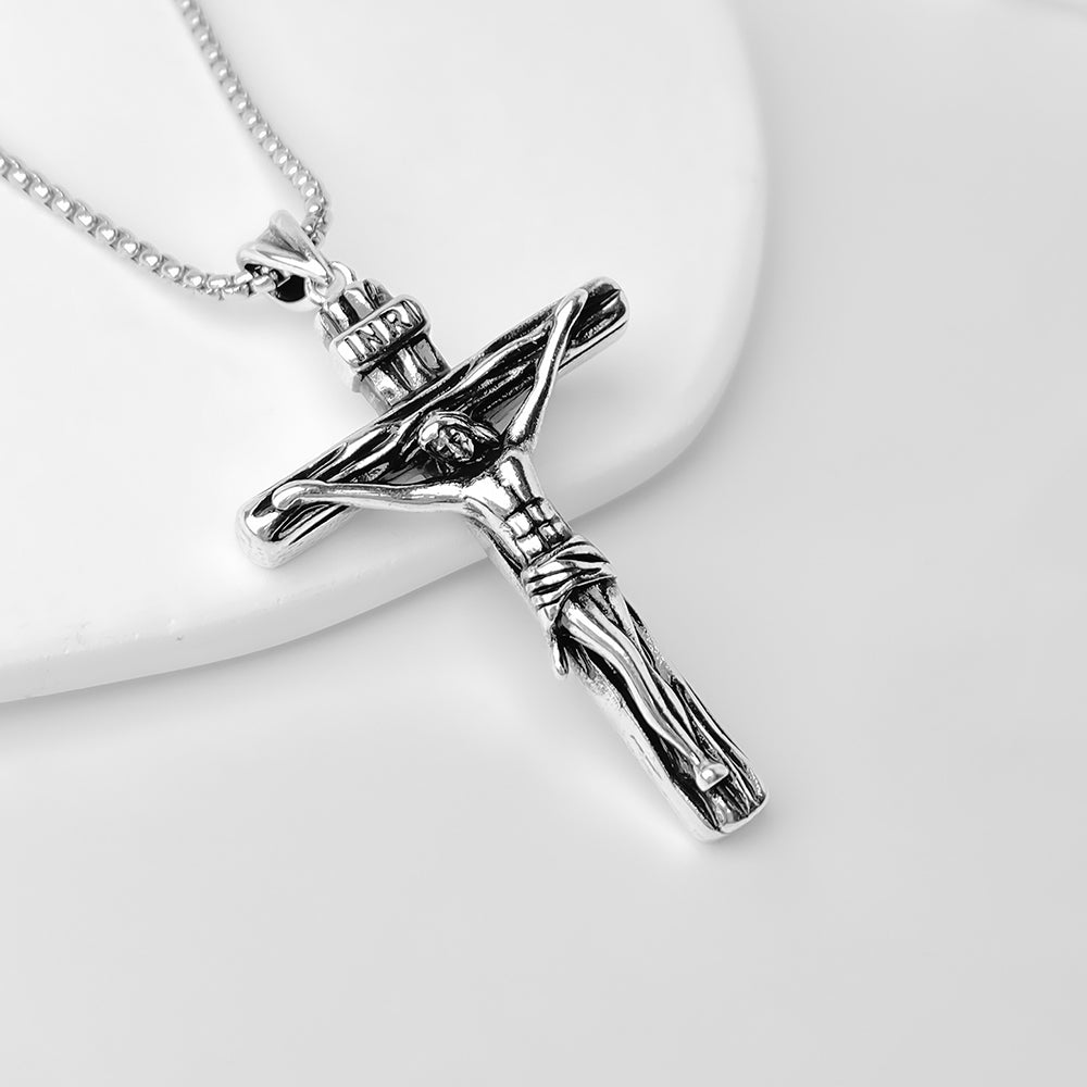 Cross Pendant Necklace, Men Women's Fashion Jewelry, Perfect for Parties & Gifts, Elegant Accessory for Everyday Wear