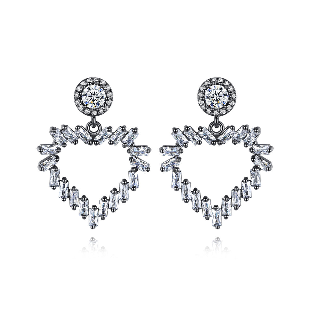 Copper With Plated Fashion Jewelry Earrings