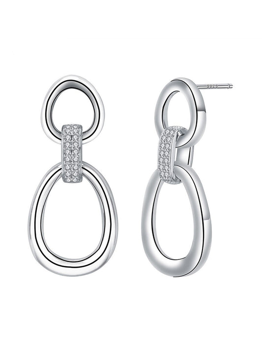 Fashion Stud Earrings, Fashionable Earrings for Women, Trendy All-match & Exquisite Jewelry for Birthday Gift