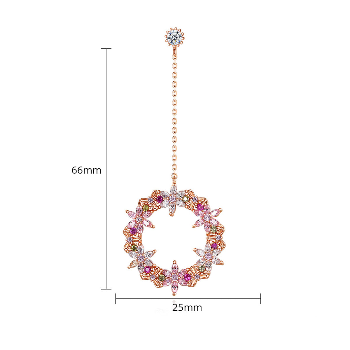 Copper With Plated Fashion Jewelry Earrings