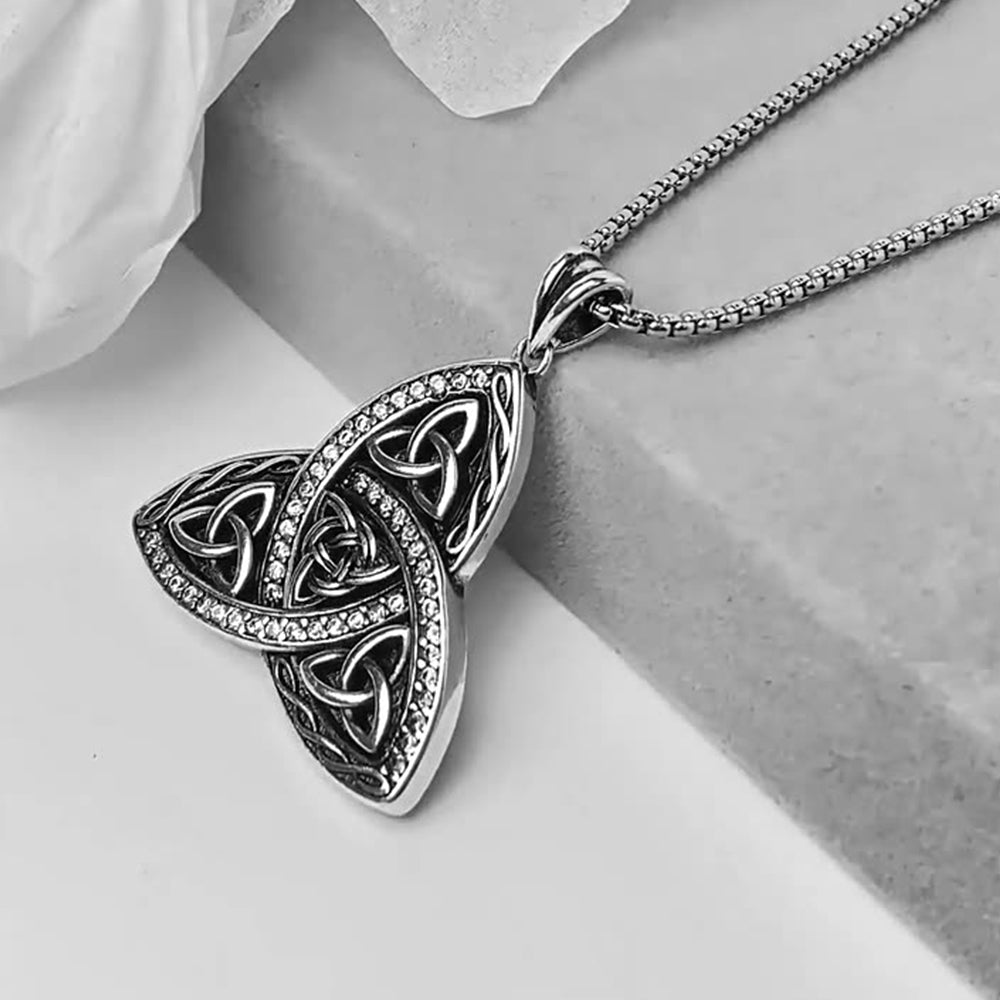 Celtic Pendant Necklace, Men Women's Fashion Jewelry, Perfect for Parties & Gifts, Elegant Accessory for Everyday Wear