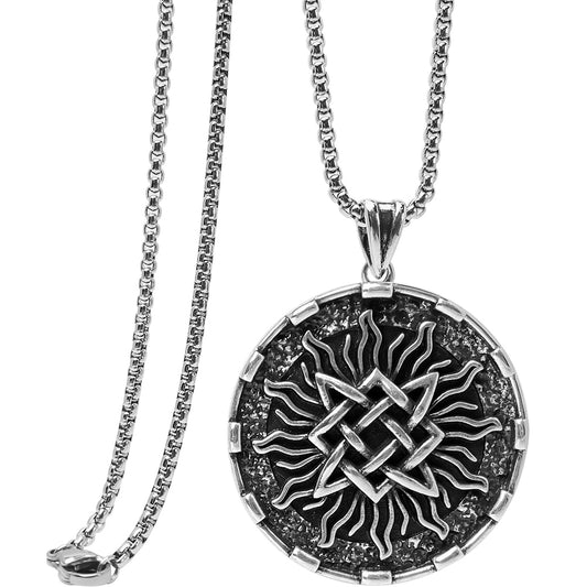 Celtic Pendant Necklace, Men Women's Fashion Jewelry, Perfect for Parties & Gifts, Elegant Accessory for Everyday Wear