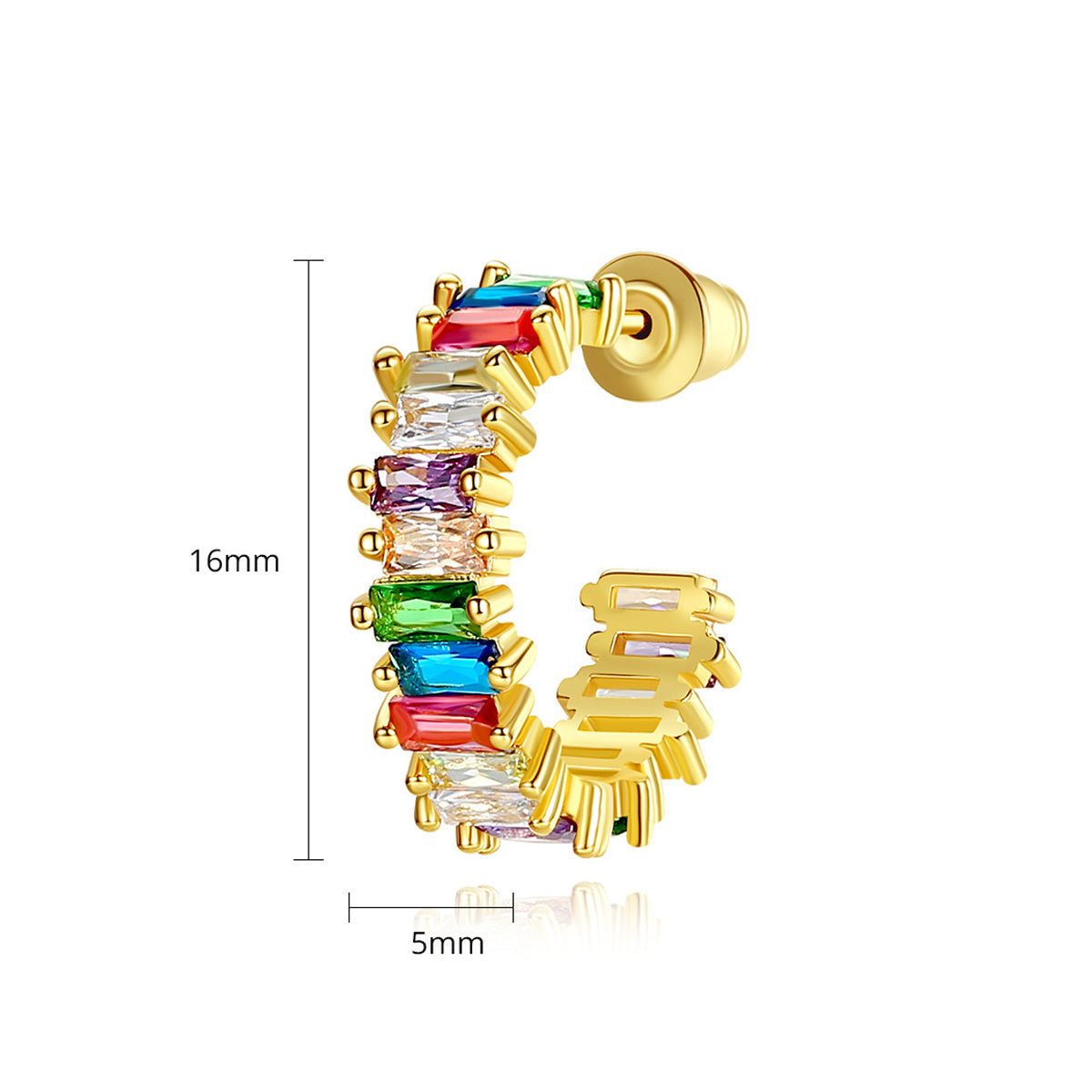 Copper With Plated Fashion Jewelry Earrings