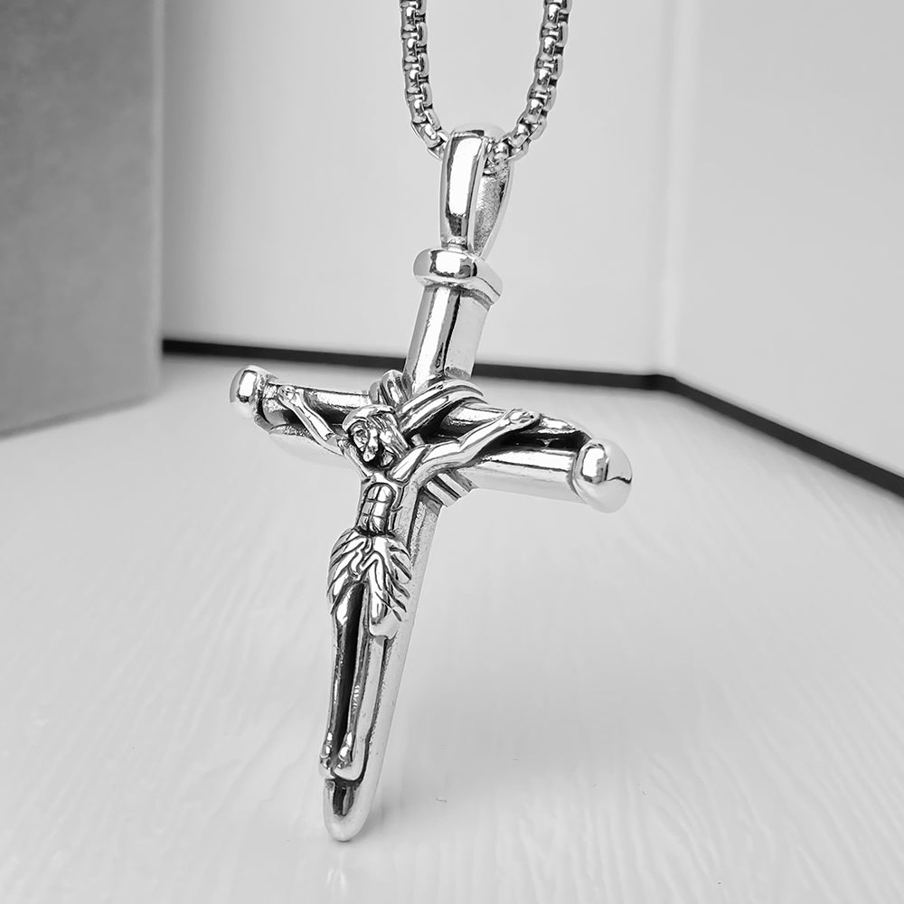 Cross Pendant Necklace, Men Women's Fashion Jewelry, Perfect for Parties & Gifts, Elegant Accessory for Everyday Wear