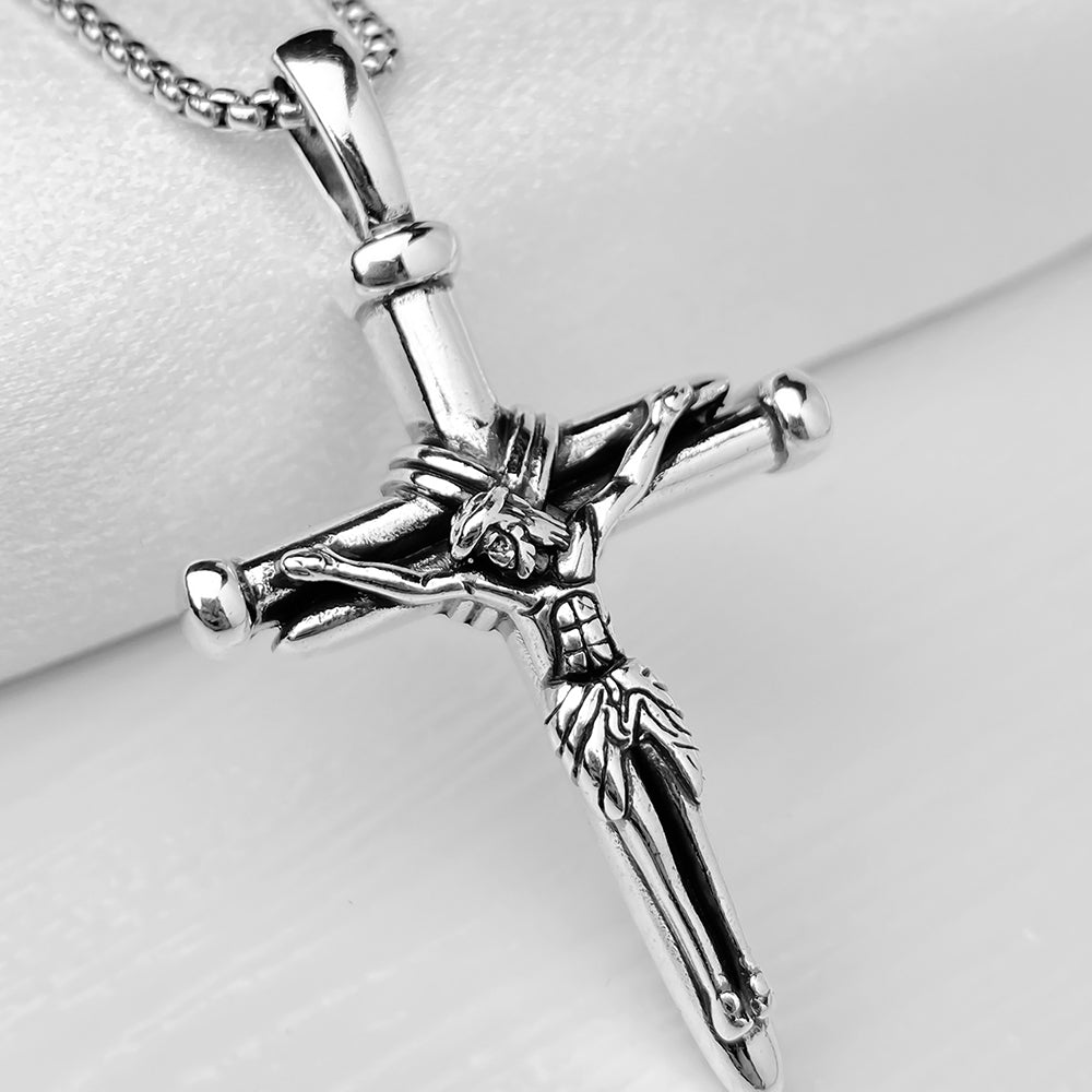 Cross Pendant Necklace, Men Women's Fashion Jewelry, Perfect for Parties & Gifts, Elegant Accessory for Everyday Wear