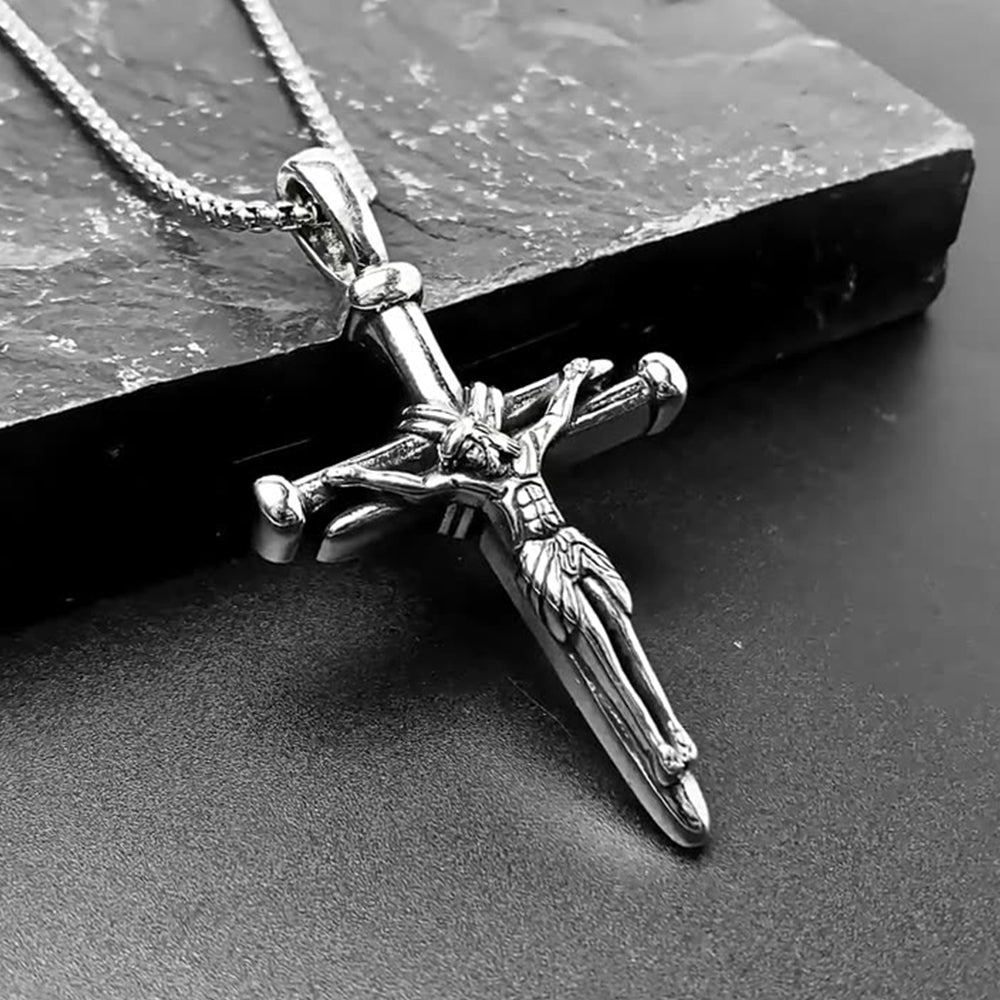 Cross Pendant Necklace, Men Women's Fashion Jewelry, Perfect for Parties & Gifts, Elegant Accessory for Everyday Wear