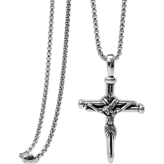 Cross Pendant Necklace, Men Women's Fashion Jewelry, Perfect for Parties & Gifts, Elegant Accessory for Everyday Wear