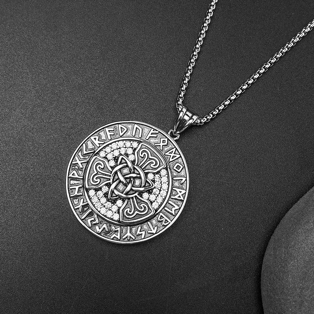 Celtic Pendant Necklace, Men Women's Fashion Jewelry, Perfect for Parties & Gifts, Elegant Accessory for Everyday Wear