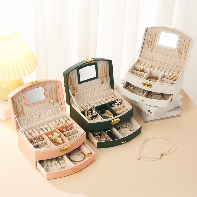 Portable Storage Case for Jewelry and Small Accessories
