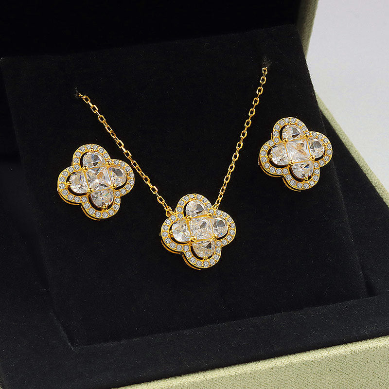 925 Sterling Silver Fashion Lucky Necklace