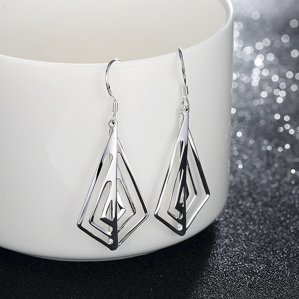 Brass With Plated Fashion Jewelry Earrings