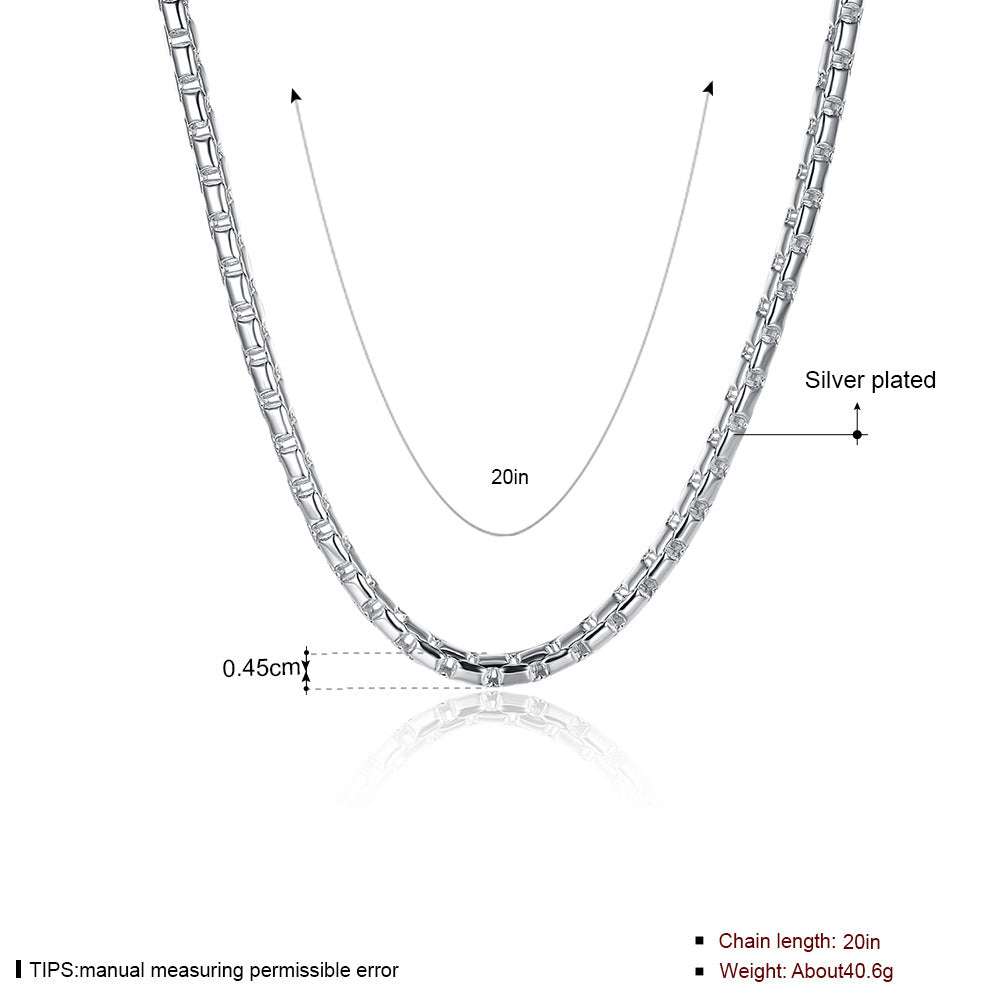 Brass With Plated Fashion Jewelry Necklace