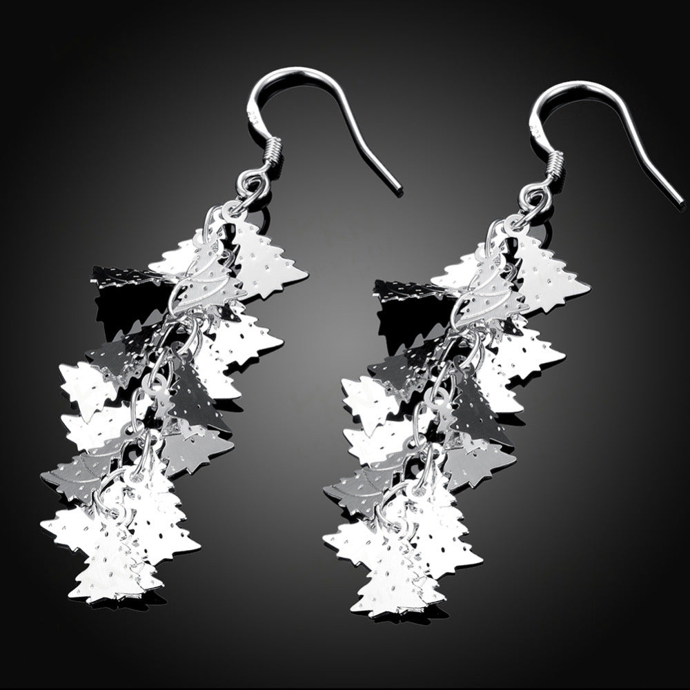 Brass With Plated Fashion Jewelry Earrings