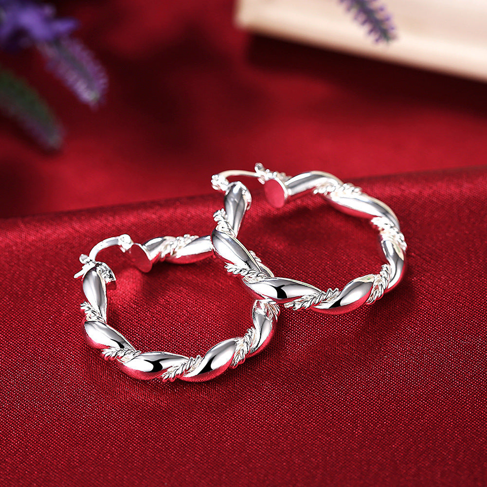 Brass With Plated Fashion Jewelry Earrings