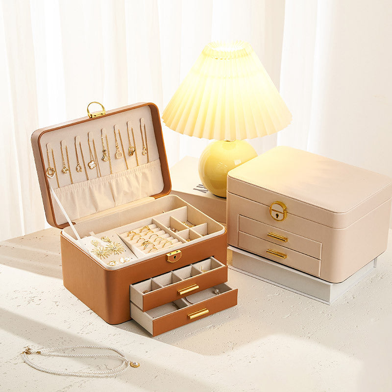 Portable Storage Case for Jewelry and Small Accessories