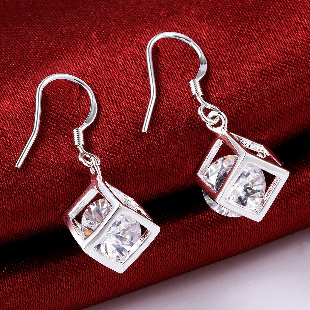 Brass With Plated Fashion Jewelry Earrings