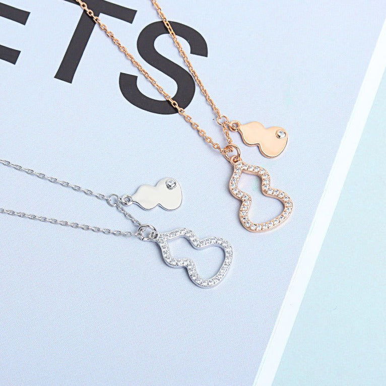 925 Sterling Silver Fashion Lucky Necklace