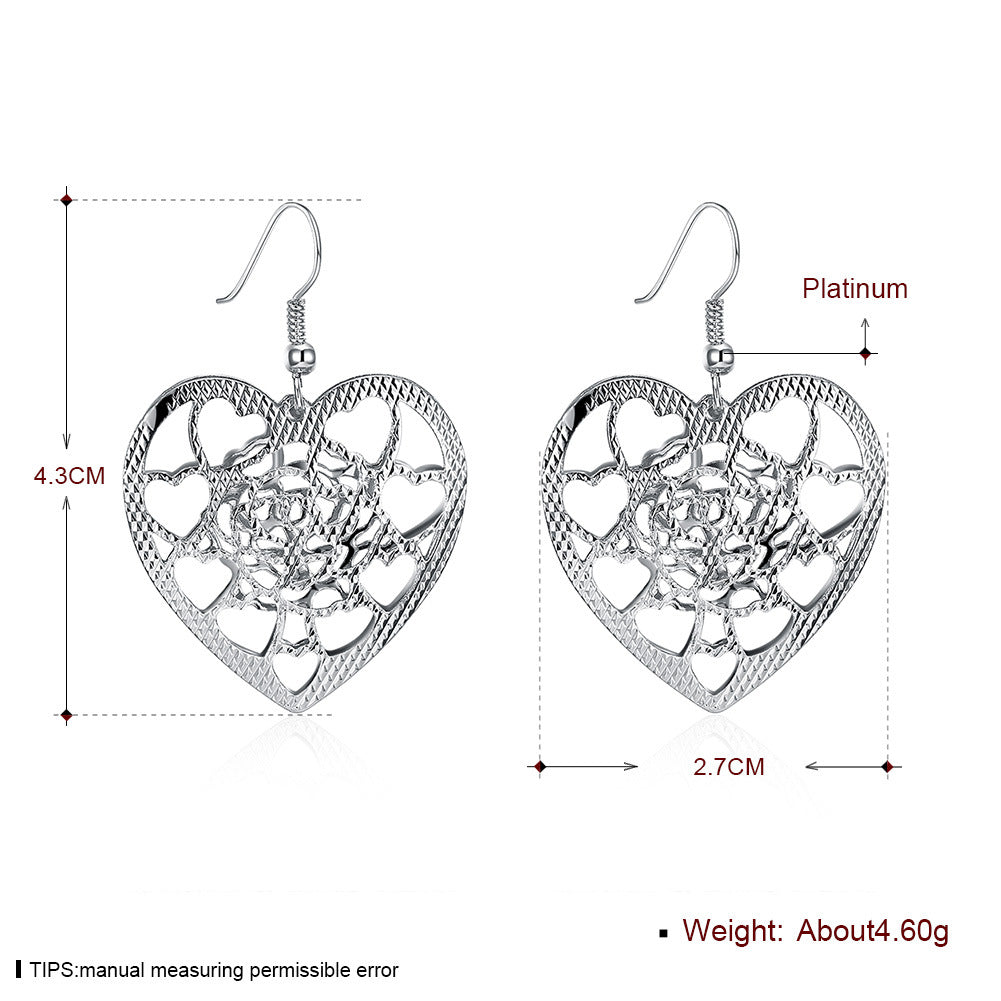 Brass With Plated Fashion Jewelry Earrings