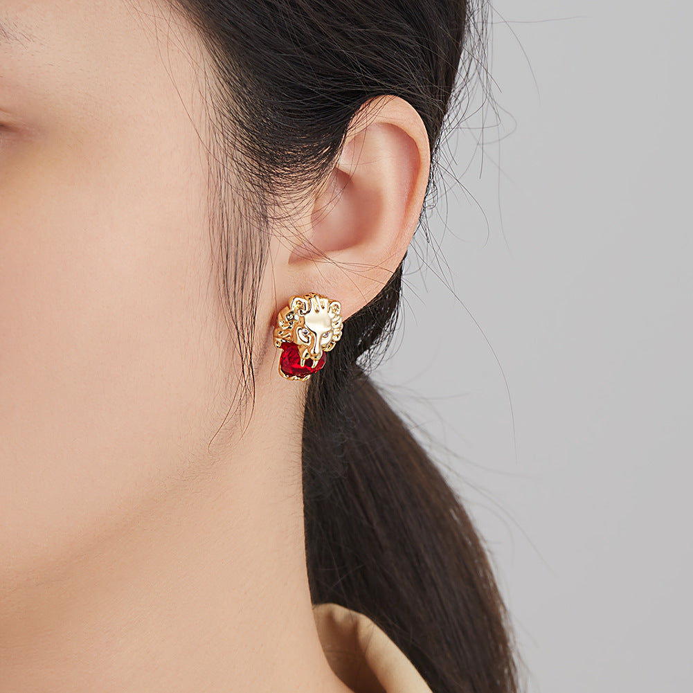 Brass With Plated Fashion Jewelry Earrings