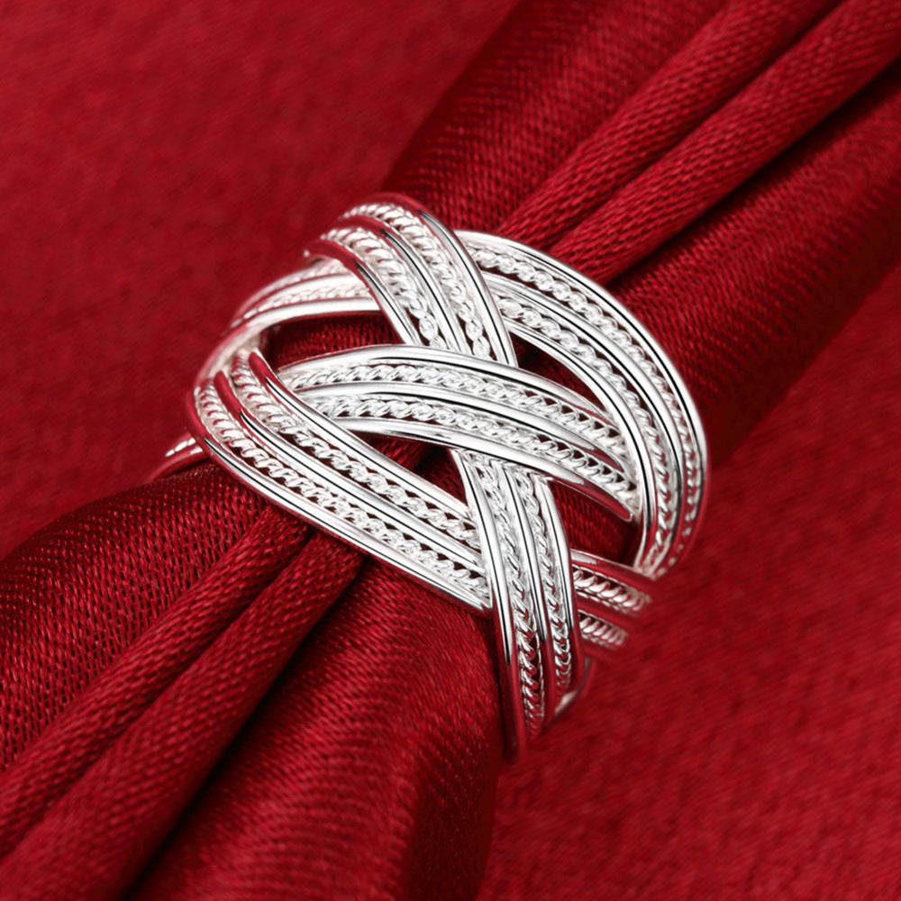 Copper With Plated Fashion Ring