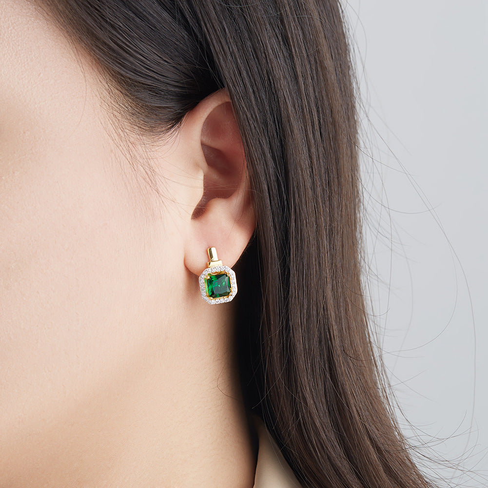 Brass With Plated Fashion Jewelry Earrings