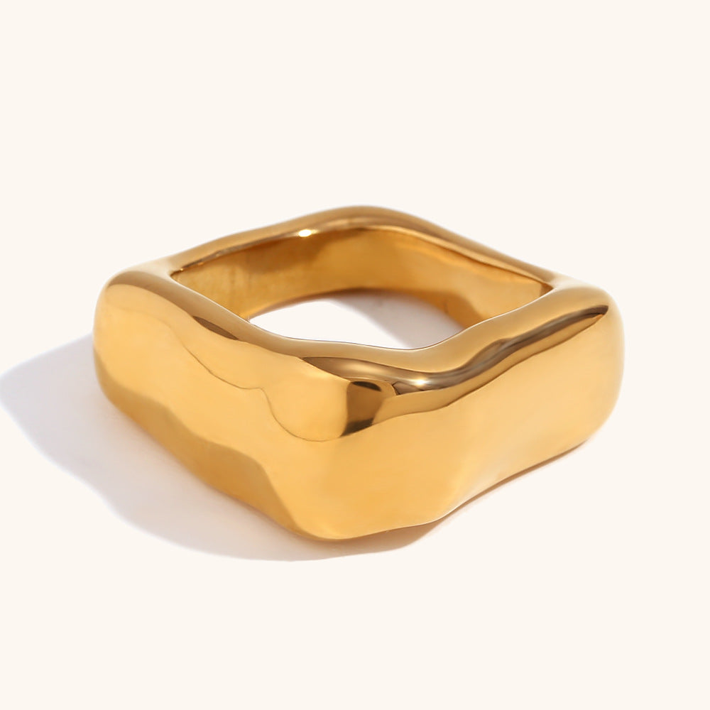 316L Stainless Steel Minimalist Fashion Ring