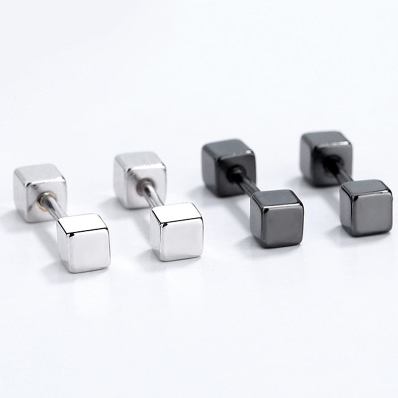 925 Sterling Silver Screwed Earrings