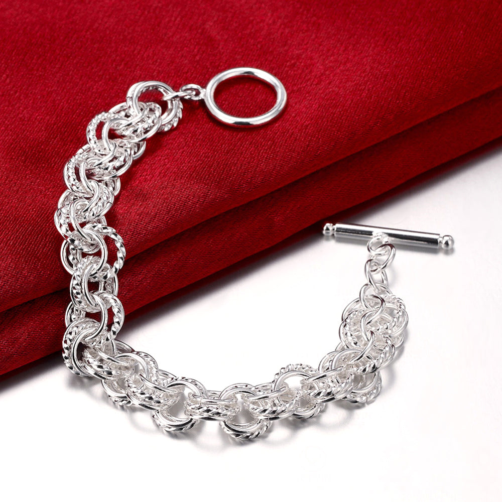 Brass With Plated Fashion Jewelry Bracelet