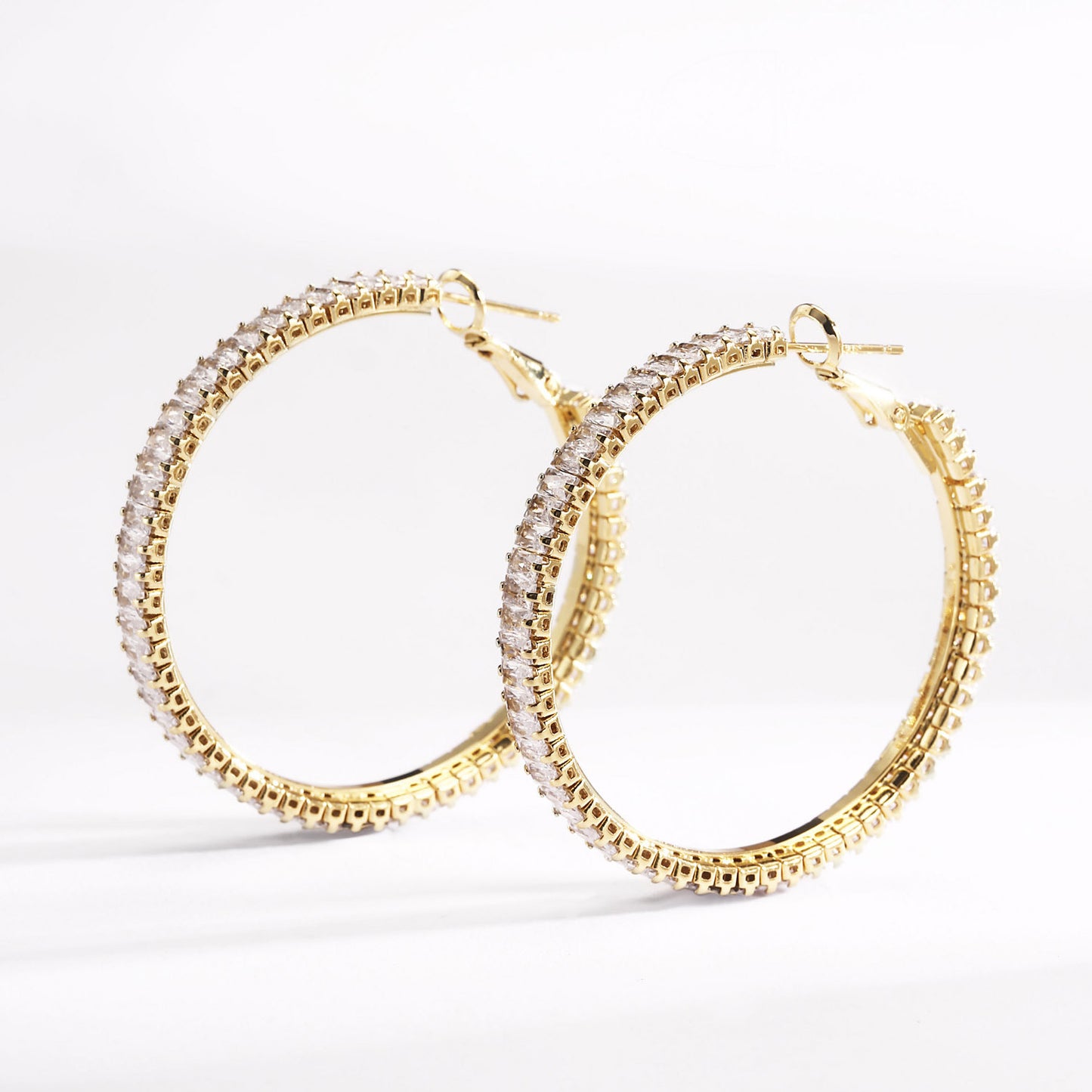 Brass With Plated Fashion Jewelry 925 pins Earrings