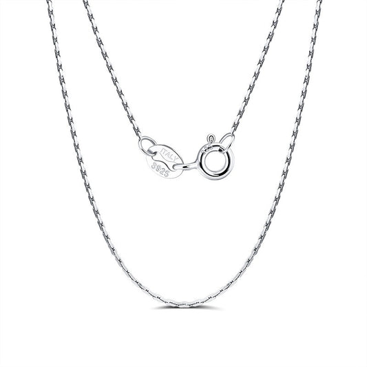 925 Sterling Silver Cardano Chain 0.6mm 1mm 1.3mm 1.5mm 2mm