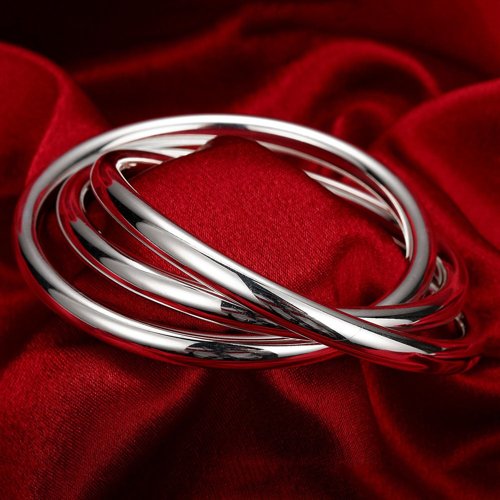 Brass With Plated Fashion Jewelry Bangle