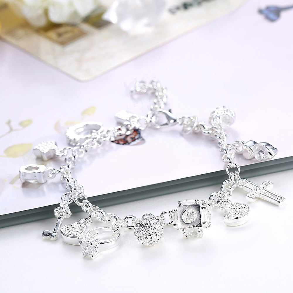 Brass With Plated Fashion Jewelry Bracelet