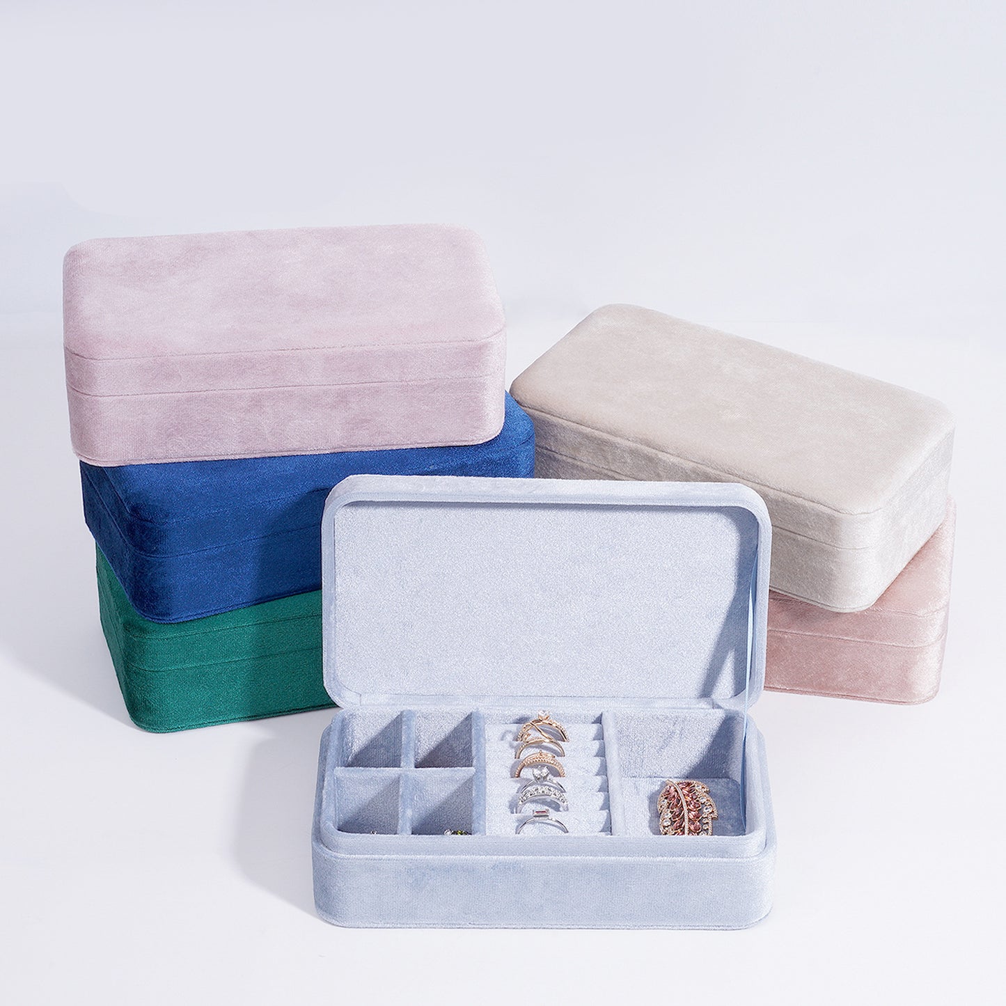 Portable Storage Case for Jewelry and Small Accessories