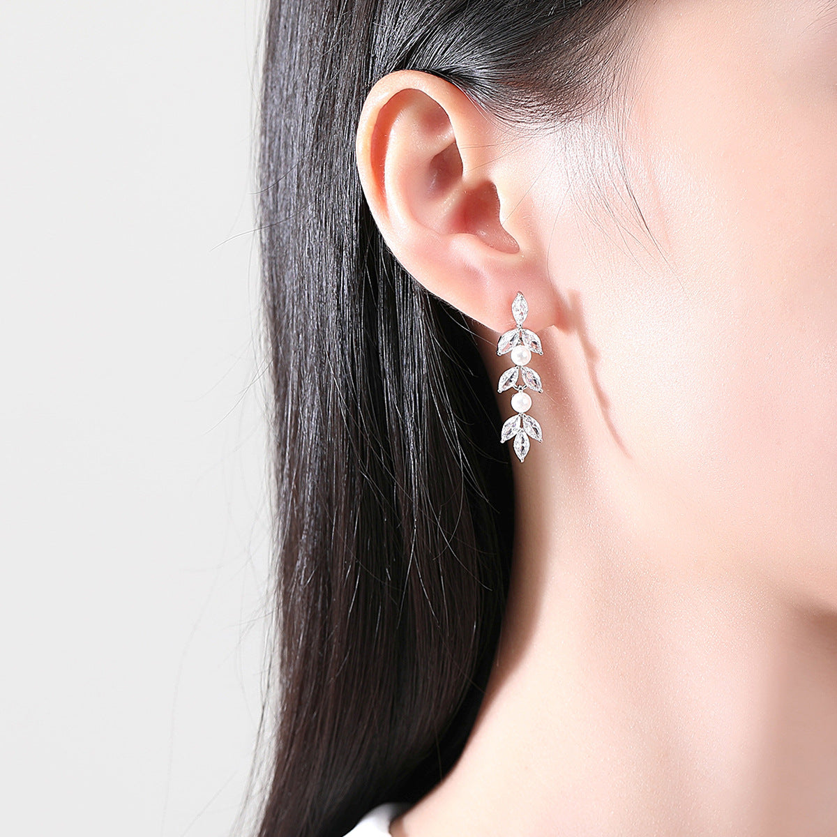 Copper With Plated Fashion Jewelry Earrings