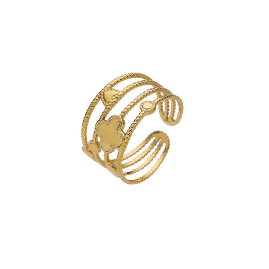 Stainless Steel Unique Fashion Ring